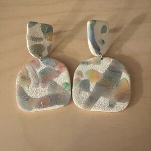 Colorful Abstract Dangle Earrings